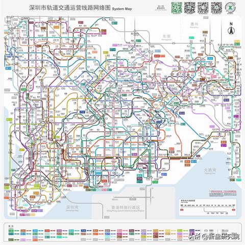 最新深圳地铁规划图，城市交通发展的新篇章